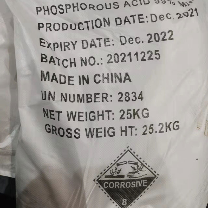 Grado industrial ácido fosforado de la comida química de los añadidos H3PO3 CAS 13598-36-2
