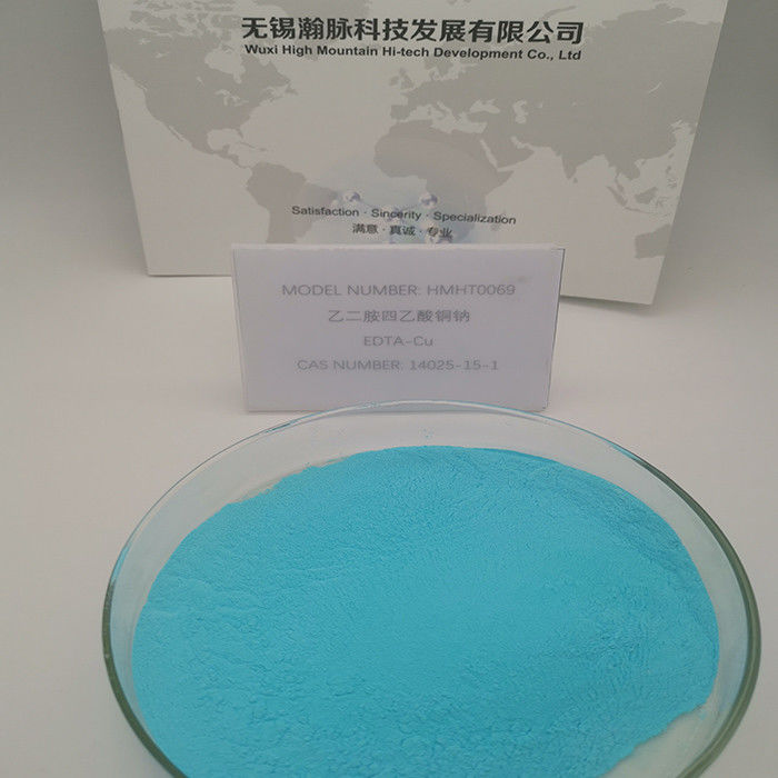 Sal disódica CAS del cobre del EDTA EDTA-CuNa2 14025-15-1 C10H12N2O8CuNa2