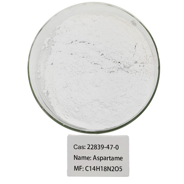 Categoría alimenticia CAS 22839-47-0 añadidos químicos del edulcorante del manitol del polvo del aspartamo