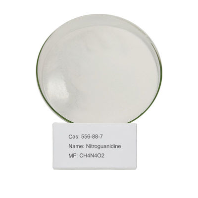 CAS 556-88-7 Materias Primas Sintéticas en Polvo de Nitroguanidina Envasadas