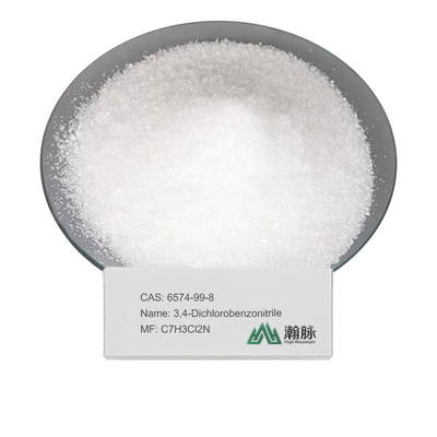C7H3Cl2N Productos químicos intermedios Química orgánica Productos intermedios CAS 6574-99-8 3,4-diclorobenzonitril