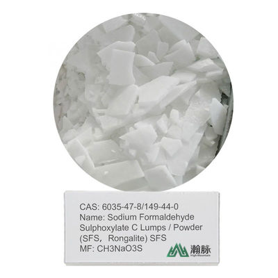 SFS de alta calidad (rongalita) sulfoxilato de formaldehído sódico CAS 6035-47-8 y 149-44-0 Compuesto reductor soluble en agua