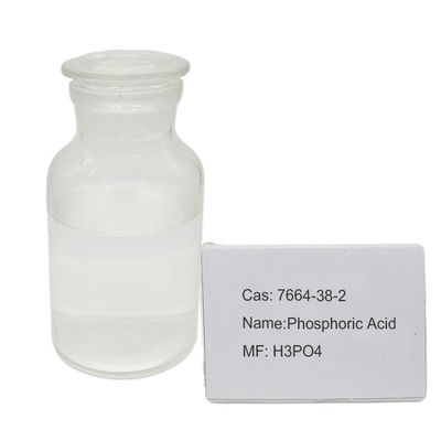 Categoría alimenticia ácida fosfórica H3PO4 85 CAS 7664-38-2 como agente de corte de la acidez