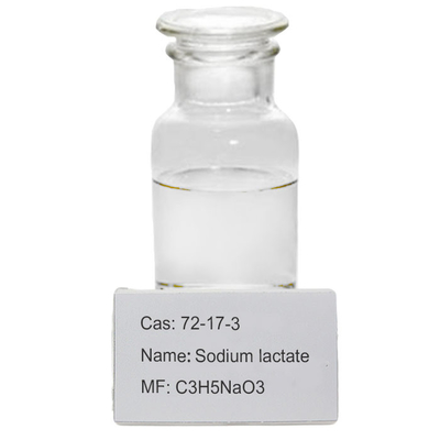 Crema hidratante líquida del plastificante de la comida del lactato del sodio del anticongelante de CAS 72-17-3