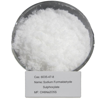 Establo antioxidante de la presión de Sulfoxylate CAS 6035-47-8 del formaldehído del sodio
