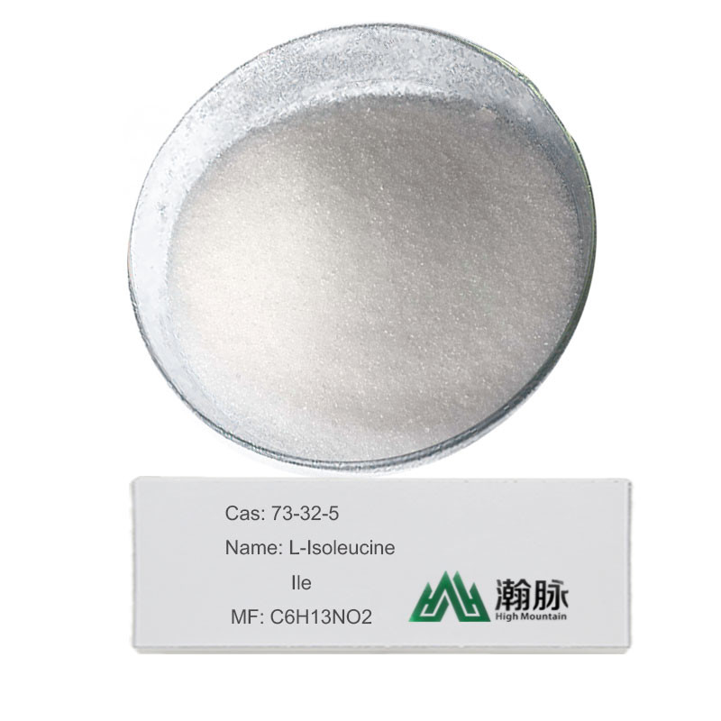 L-Isoleucina CAS 73-32-5 C6H13NO2 Lle Ácido 2-Amino-3-Metilvalérico