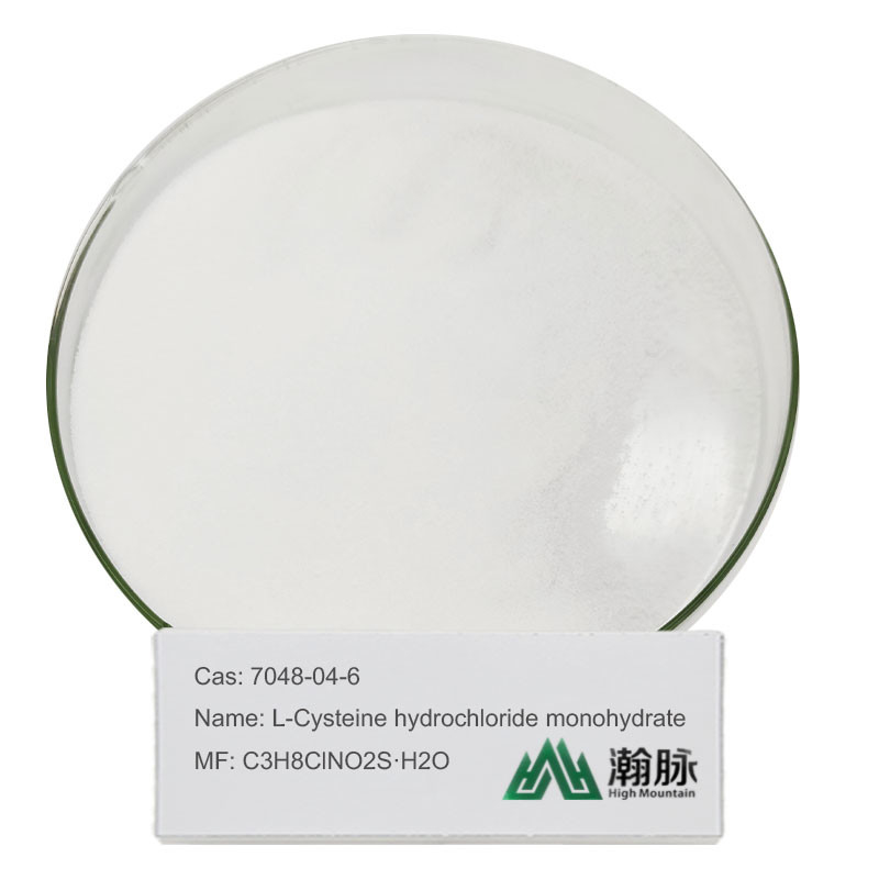 Clorhidrato de L-cisteína monohidrato CAS 7048-04-6 C3H8ClNO2S H2O L-cisteína Hcl