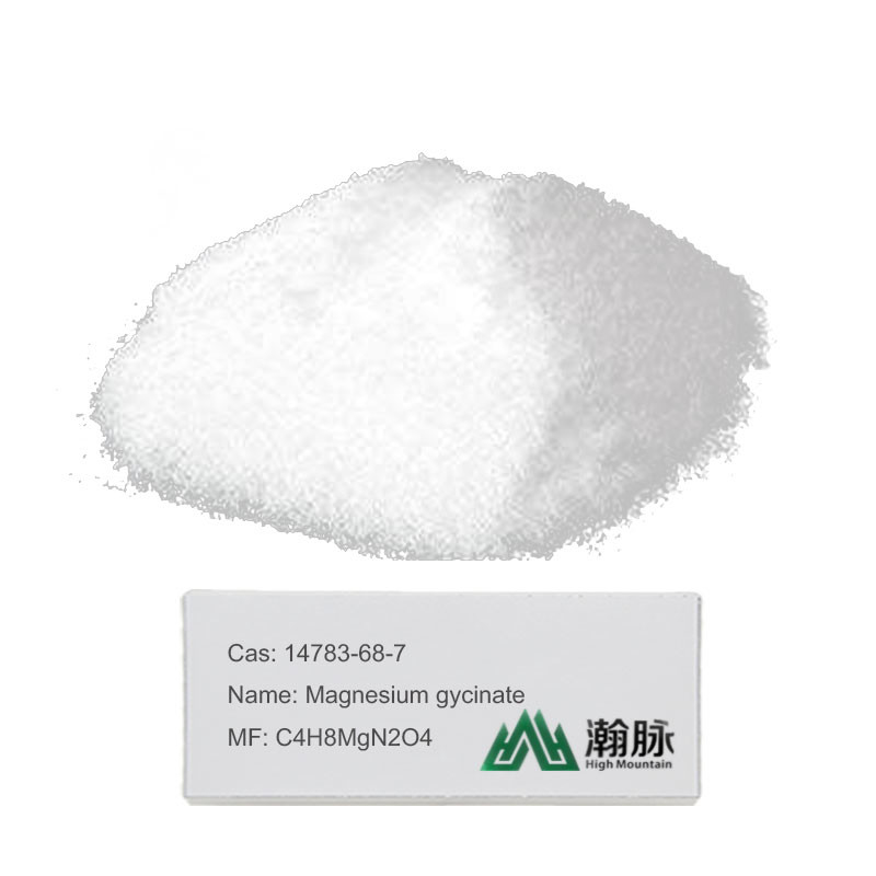 L-Magnesio Magnesio Gycinate CAS 14783-68-7 C4H8MgN2O4 Bis (Glycinato-N, O) Magnesio Mg 20%