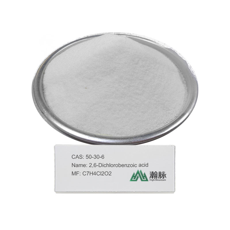 Intermedios farmacéuticos 2,6-Dichlorobenzoic CAS ácido de la industria 50-30-6 C7H4Cl2O2