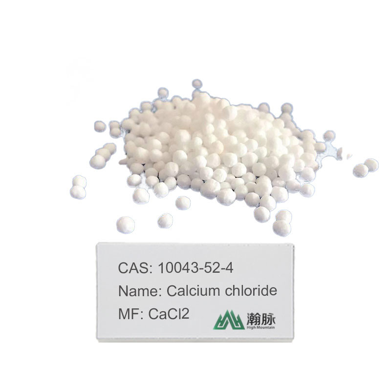 Granulos de cloruro de calcio puro Granulos de alta pureza para deshielo por absorción de humedad y secado por gas