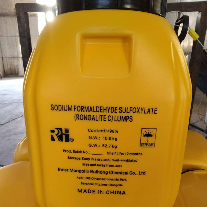 Rongalita/SFS Sulfoxilato de formaldehído sódico CAS 6035-47-8,149-44-0 Agente reductor de alta pureza para uso industrial