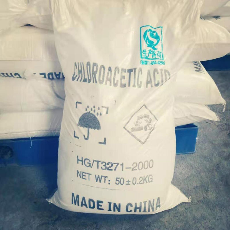 Ácido monocloroacético CAS 79-11-8 Agente carboximetilante Intermediario orgánico