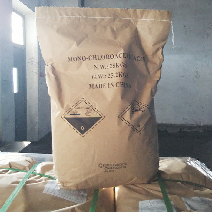 CAS 79-11-8 Ácido monocloroacético para agentes carboximetiladores intermedios orgánicos