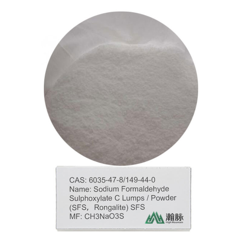 Sulfoxilato de formaldehído sódico (CAS 149-44-0) / Rongalita (CAS 6035-47-8) SFS Químico para las industrias textil y del papel