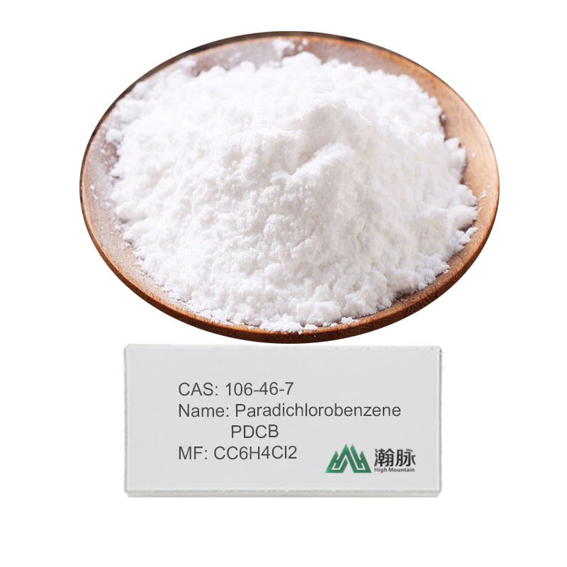 Para diclorobenzeno C6H4Cl2 99 por ciento de pureza Cristal de escamas blancas para síntesis química