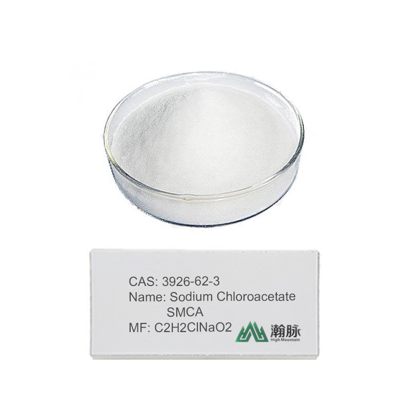 SMCA monocloroacetato de sodio 98 materia prima de pureza para aditivos de polímeros de celulosa carboximetílica
