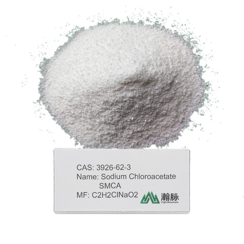 Cloroacetato de sodio 98 Polvo soluble en blanco de pureza para herbicidas de colorantes y síntesis agroquímica