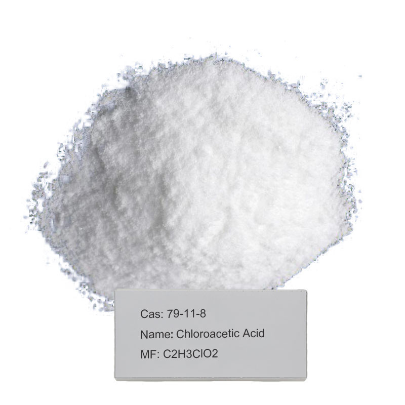 C2H3O2Cl Ácido monocloroacético CAS 79-11-8 Para productos químicos intermedios utilizados para la fabricación de CMC y glicina