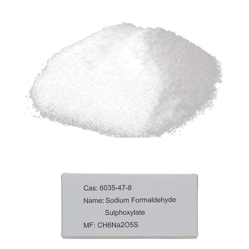 Agente industrial del blanqueo de Sulfoxylate CAS 6035-47-8 del formaldehído del sodio de la solubilidad del 98%