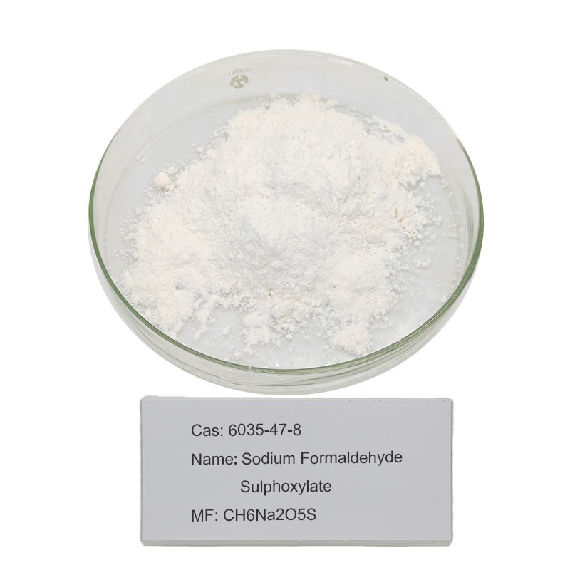Antioxidante del sulfonato de Sulfoxylate CAS 6035-47-8 del formaldehído del sodio