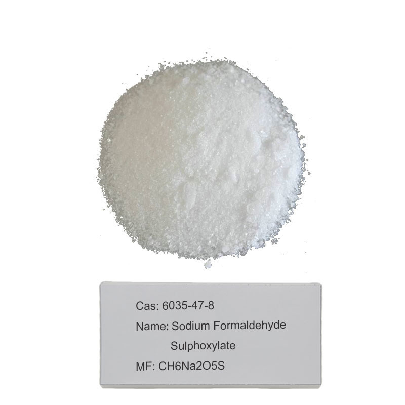 Formaldehído Sulfoxylate del sodio de CAS 6035-47-8 Hyposulfite soluble en agua