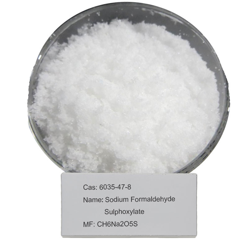Establo antioxidante de la presión de Sulfoxylate CAS 6035-47-8 del formaldehído del sodio