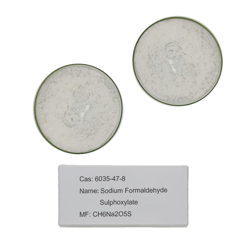 Formaldehído Sulfoxylate CAS 6035-47-8 del sodio de Rongalite de los efectos secundarios de la comida