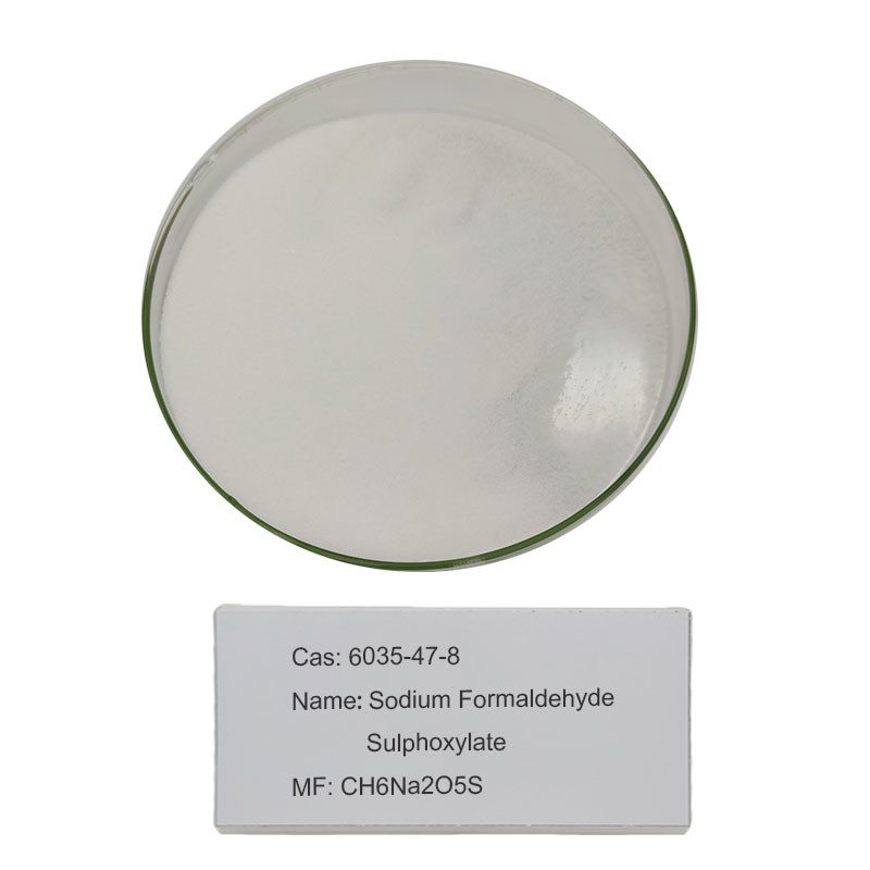 Formaldehído Sulfoxylate del sodio del Cas 6035-47-8 SFS Rongalite C