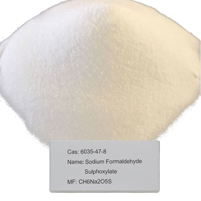 CAS 6035-47-8 Farmaldyde Sulfoxylite Rongalite C soluble en agua