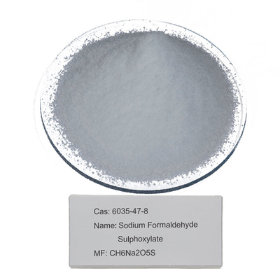Formaldehído Sulfoxylate CAS 6035-47-8 del sodio de Rongalite C el 98% de la inyección